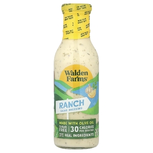 Walden Farms, Заправка для салата, ранчо, 12 жидк. унций (355 мл)