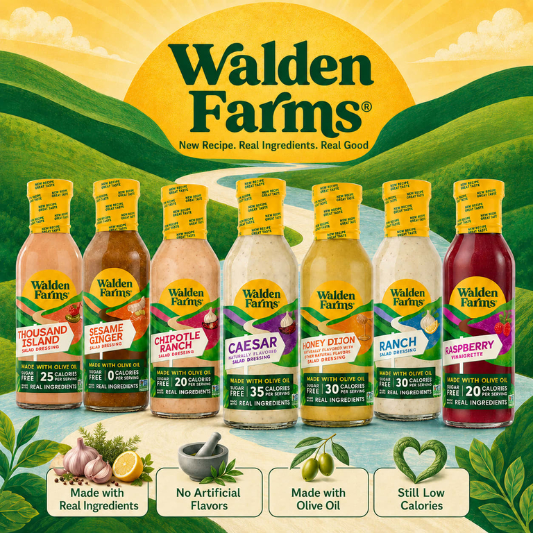 Walden Farms, Заправка для салата, ранчо, 12 жидк. унций (355 мл)