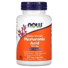 NOW Foods, гиалуроновая кислота с L-пролином, альфа-липоевой кислотой и экстрактом виноградных косточек, 100 мг, 120 растительных капсул