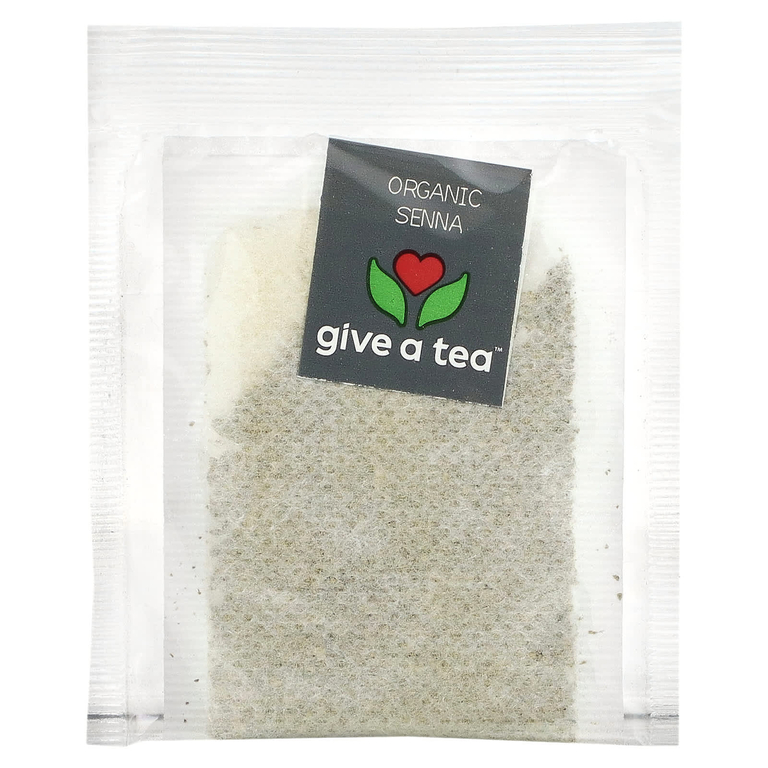 NOW Foods, органический чай сенна, без кофеина, 24 чайных пакетика, 48 г (1,7 унции)