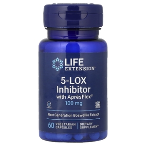 Life Extension, Экстракт босвелии, 100 мг, 60 вегетарианских капсул