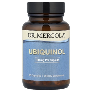 Dr. Mercola, убихинол, 100 мг, 30 капсул