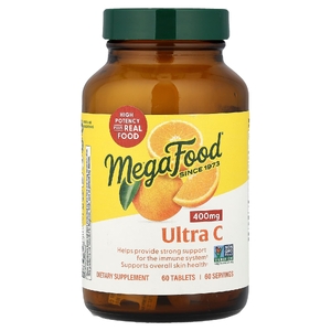MegaFood, комплекс для иммунного и клеточного здоровья с витамином С, 60 таблеток