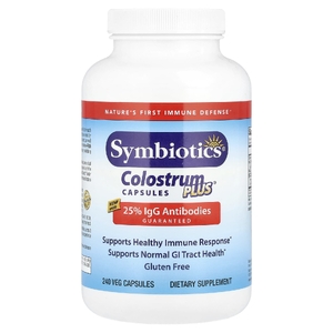 Symbiotics, молозиво, 240 вегетарианских капсул