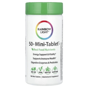 Rainbow Light, Комплекс из более 50 мультивитаминов в форме мини-таблеток, 180 мини-таблеток