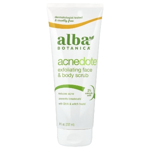 Alba Botanica, скраб для лица и тела, максимальная эффективность, 227 г (8 унций)