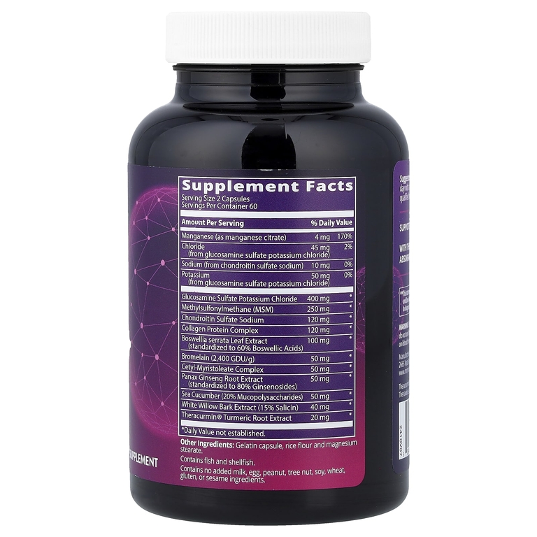 MRM Nutrition, комплекс для поддержки здоровья суставов, 120 капсул