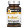 Quality of Life, Deodorex, с экстрактом грибов Champex, 500 мг, 60 растительных капсул (250 мг в 1 капсуле)