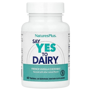 NaturesPlus, добавка для переваривания молочных продуктов, 50 жевательных таблеток