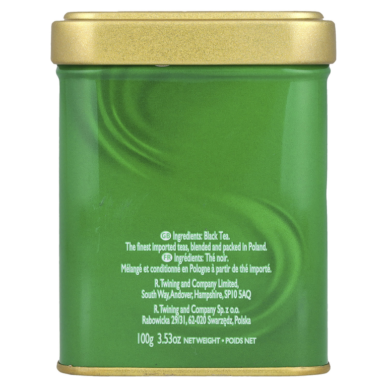 Twinings, классический, ирландский завтрак, рассыпной чай, 100 г (3,53 унции)