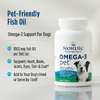 Nordic Naturals, Омега-3 для собак, 90 желатиновых капсул