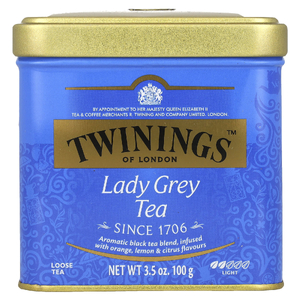 Twinings, Леди Грей, рассыпной чай, 100 г (3,5 унции)