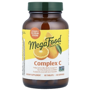 MegaFood, витамин С, 60 таблеток