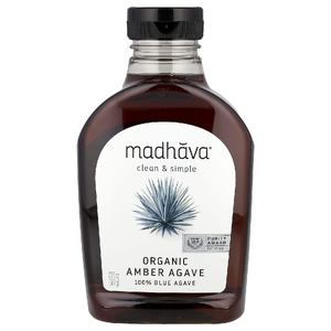 Madhava, органическая янтарная необработанная голубая агава, 667 г (23,5 унции)