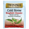 Twinings, холодный холодный чай, черный чай, классический английский, без подсластителей, 20 чайных пакетиков, 40 г (1,41 унции)