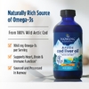 Nordic Naturals, жир из печени дикой арктической трески, со вкусом апельсина, 1060 мг, 237 мл (8 жидк. унций)