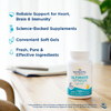 Nordic Naturals, высокоэффективные омега-3 кислоты, со вкусом лимона, 60 желатиновых капсул (640 мг в 1 капсуле)