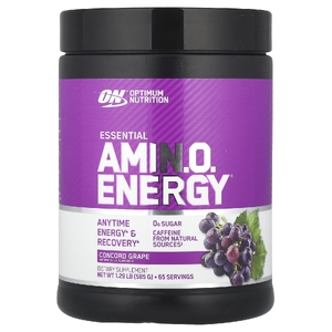 Optimum Nutrition, Аминокислоты для восстановления мышц, виноград Конкорд, 585 г (1,29 фунта)