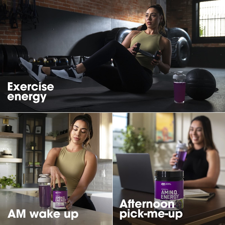 Optimum Nutrition, Аминокислоты для восстановления мышц, виноград Конкорд, 585 г (1,29 фунта)