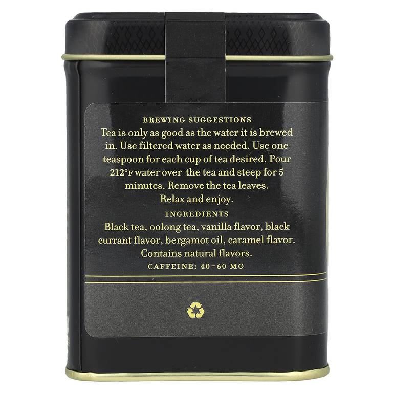 Harney & Sons, Париж, черный чай, 112 г (4 унции)