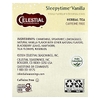 Celestial Seasonings, Травяной чай перед сном, ваниль, без кофеина, 20 пакетиков, 1,0 унции (29 г)
