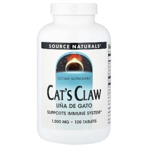 Source Naturals, кошачий коготь, 1000 мг, 120 таблеток
