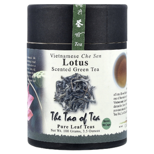 The Tao of Tea, Ароматизированный зеленый чай, лотос, 100 г (3,5 унции)