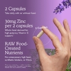Garden of Life, цинк с витамином C, 60 веганских капсул