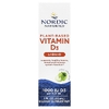 Nordic Naturals, растительный витамин D3, жидкая добавка, со вкусом яблока, 25 мкг (1000 МЕ), 30 мл (1 жидк. унция)
