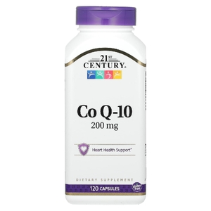 21st Century, Коэнзим Q10, 200 мг, 120 капсул