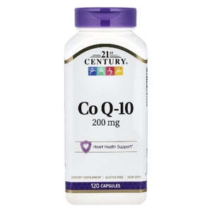 21st Century, CoQ10, 200 мг, 120 капсул