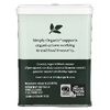 Simply Organic, черный перец, 113,4 г (4 унции)