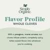 Simply Organic, Целая гвоздика, 2,05 унции (58 г)