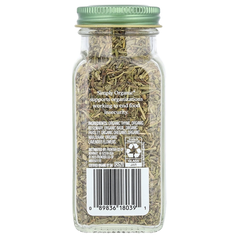 Simply Organic, Прованские травы, 28 г (1,00 унция)