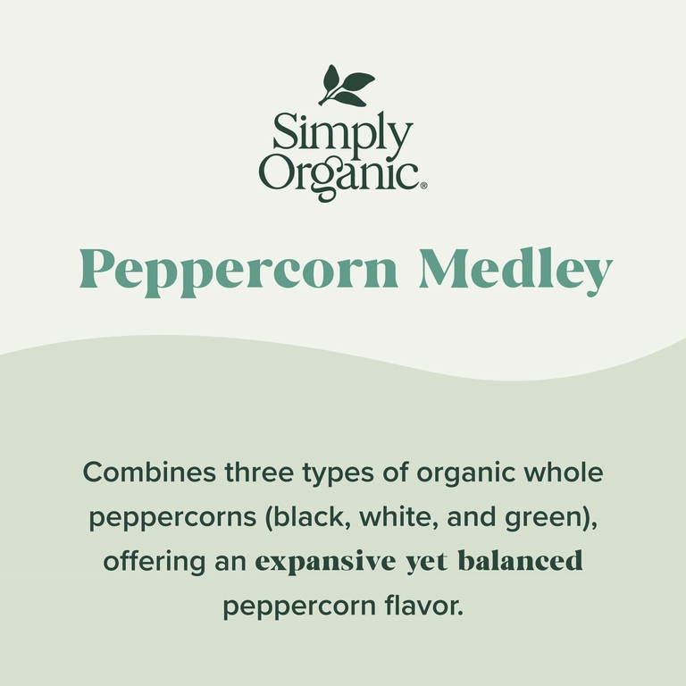 Simply Organic, смесь перцев горошком, 83 г (2,93 унции) (Товар снят с продажи) 
