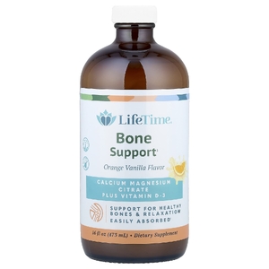 LifeTime Vitamins, добавка для поддержки здоровья костей, со вкусом апельсина и ванили, 473 мл (16 жидк. унций)