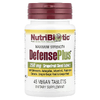 NutriBiotic, комплекс с экстрактом косточек грейпфрута, максимальная сила, 45 веганских таблеток