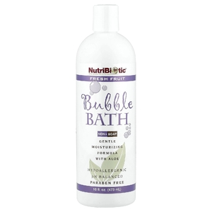 NutriBiotic, пена для ванны, без мыла, с ароматом свежих фруктов, 473 мл (16 жидк. унций)