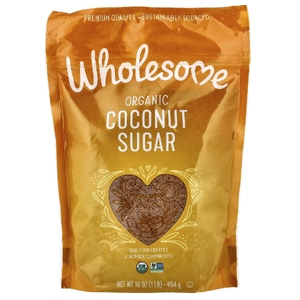 Wholesome Sweeteners, органический кокосовый сахар, 454 г (16 унций)