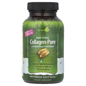 Irwin Naturals, коллаген, 80 желатиновых капсул