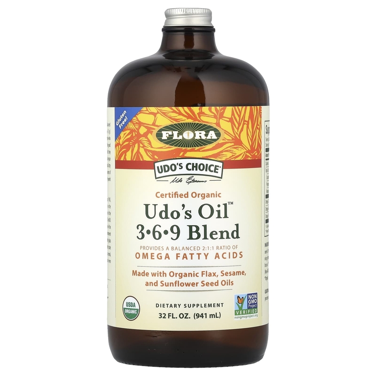 Flora, комплекс омега-3, -6, -9, 946 мл (32 жидк. унции)