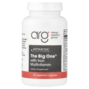 Metabolic Maintenance, мультивитамины с железом, 90 вегетарианских капсул