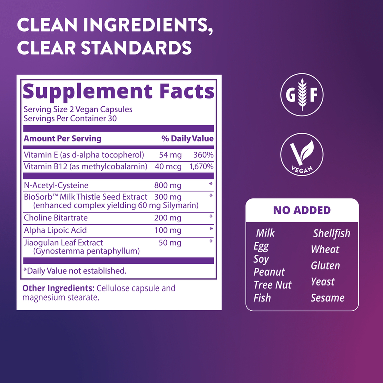 MRM Nutrition, поддержка печени и детоксикация, 60 веганских капсул
