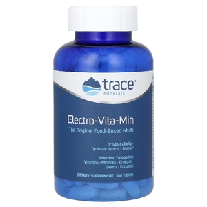 Trace, Витамины, минералы, омега, зелень, ферменты, 180 таблеток