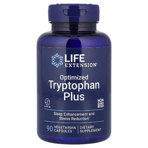 Life Extension, оптимизированный триптофан плюс, 90 вегетарианских капсул