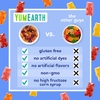 YumEarth, жевательные мишки без глютена, со вкусом клубники, вишни, манго и персика, 5 порционных пакетиков по 19,8 г (0,7 унции)