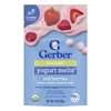 Gerber, шарики из йогурта, для детей от 8 месяцев, красные ягоды, 28 г (1 унция)