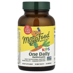 MegaFood, мультивитамины для детей, 30 таблеток