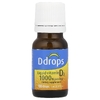 Ddrops, жидкий витамин D3, 1000 МЕ, 5 мл (0,17 жидк. унции)