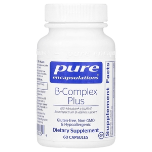 Pure Encapsulations, комплекс витаминов группы В, 60 капсул